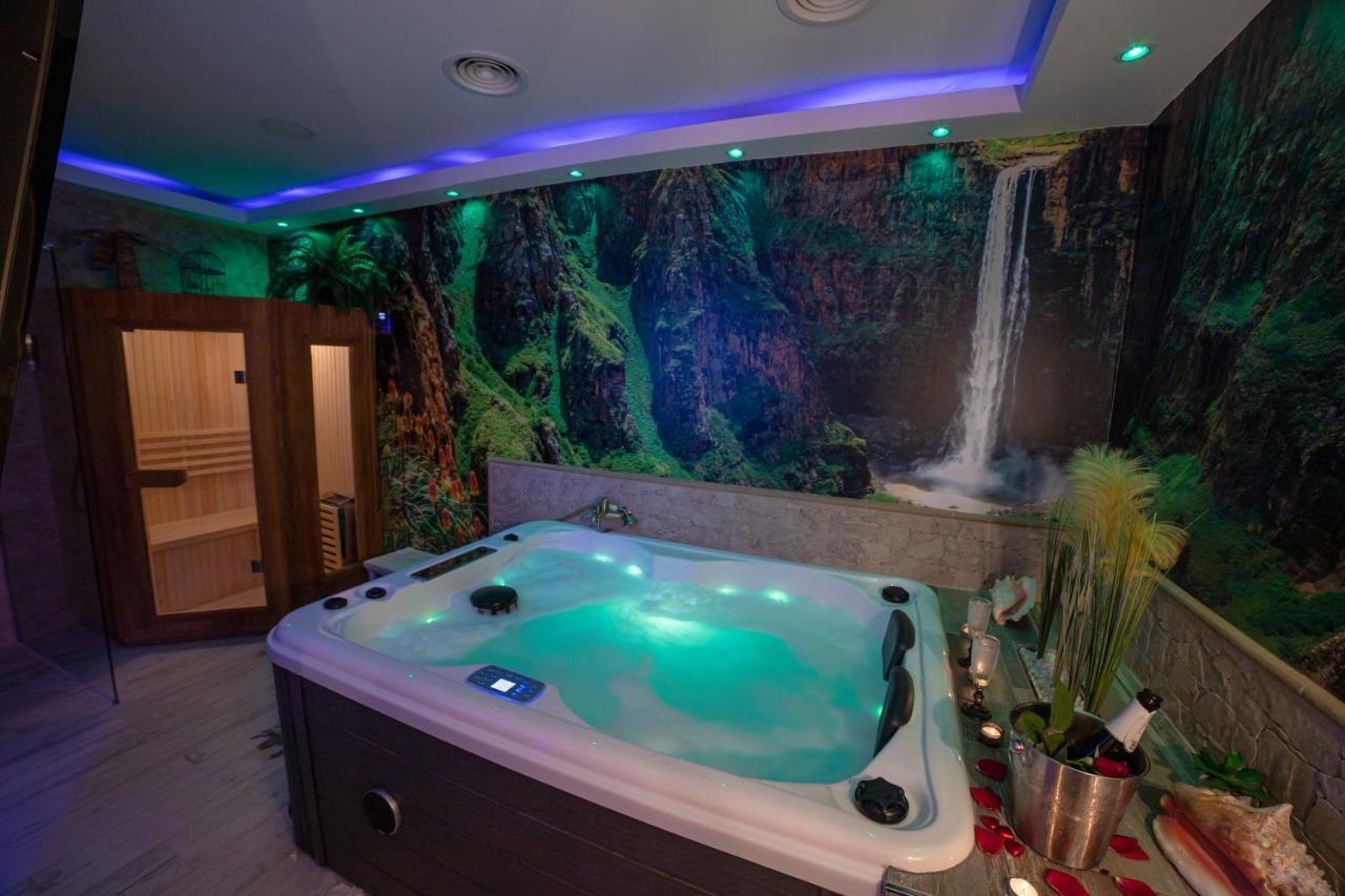 Apartamento Estrella Sauna Spa Jacuzzi Alhama De Aragon Bagian luar foto